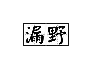 漏野 - 漏野的意思