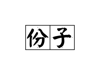 份子 - 份子的意思