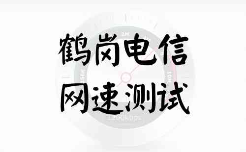 鹤岗电信网速测试